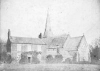 old photo of Presbytery and church